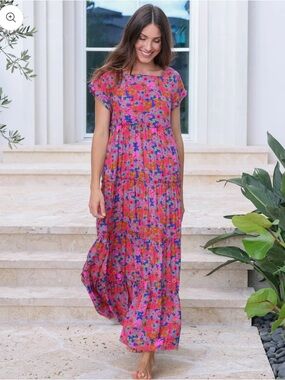 Natural Life Berkley Maxi
Dress-Rust Orchid Pink size s